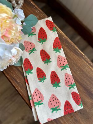 Strawberry Tea Towel