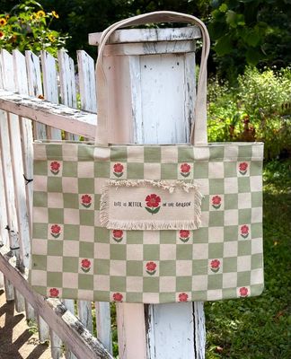 Floral Tote Bag Floral Tote Bag