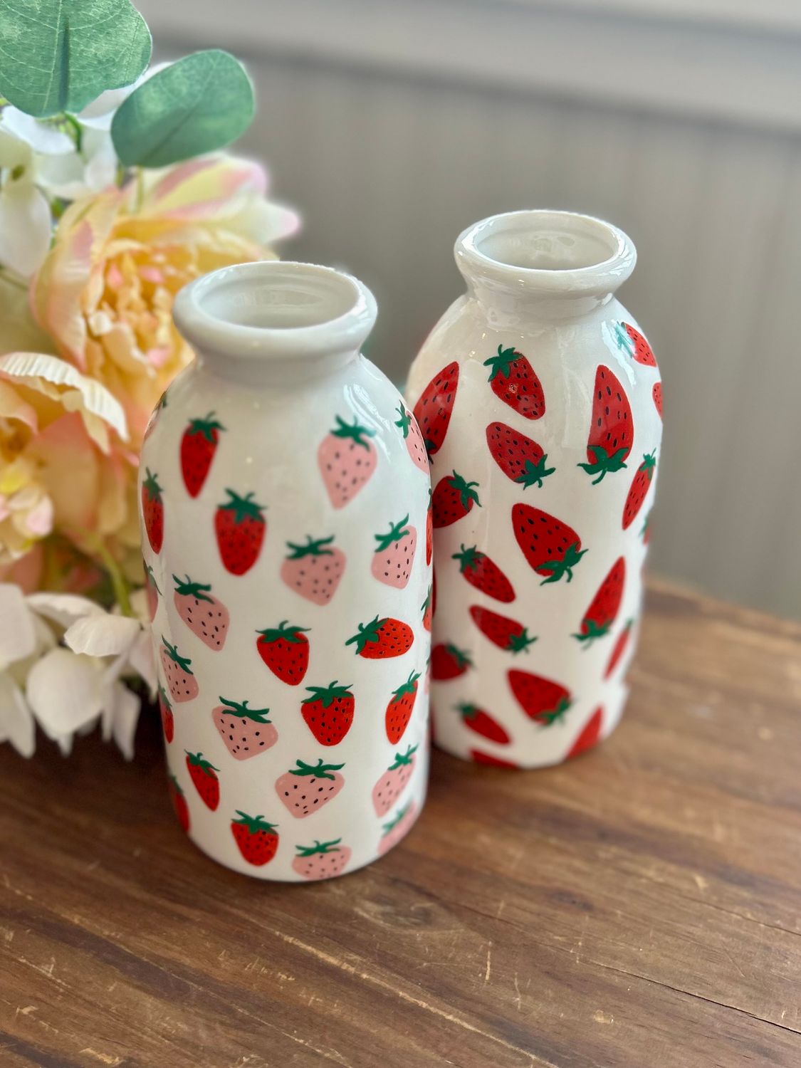 Strawberry Vase