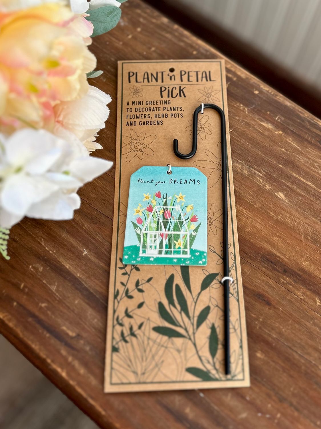 Plant 'n Petal Mini Garden Stake
