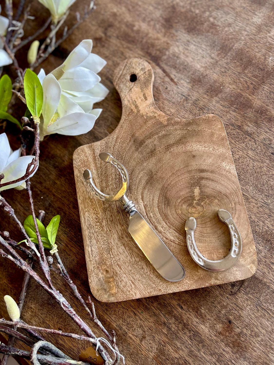Horseshoe Wood Board Set