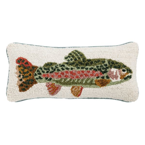 Trout Wool Pillow