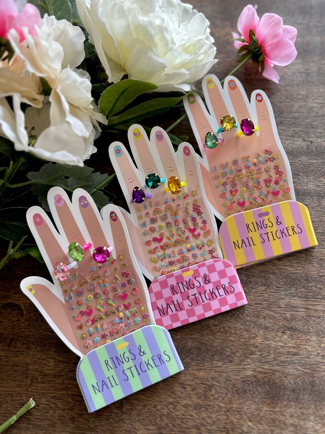 Ring Nail Sticker Kit