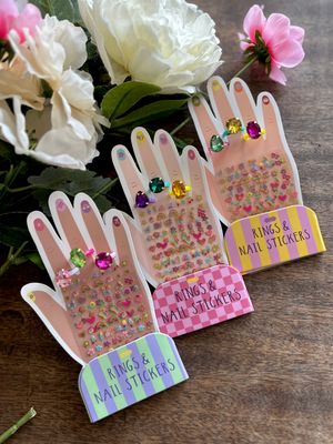 Ring Nail Sticker Kit Ring Nail Sticker Kit