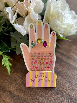 Ring Nail Sticker Kit