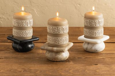 Marble Candle Holder