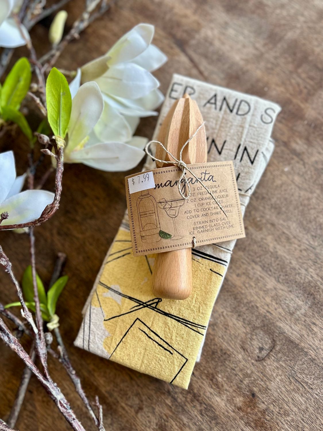 Margarita Cocktail Towel Set Margarita Cocktail Towel Set