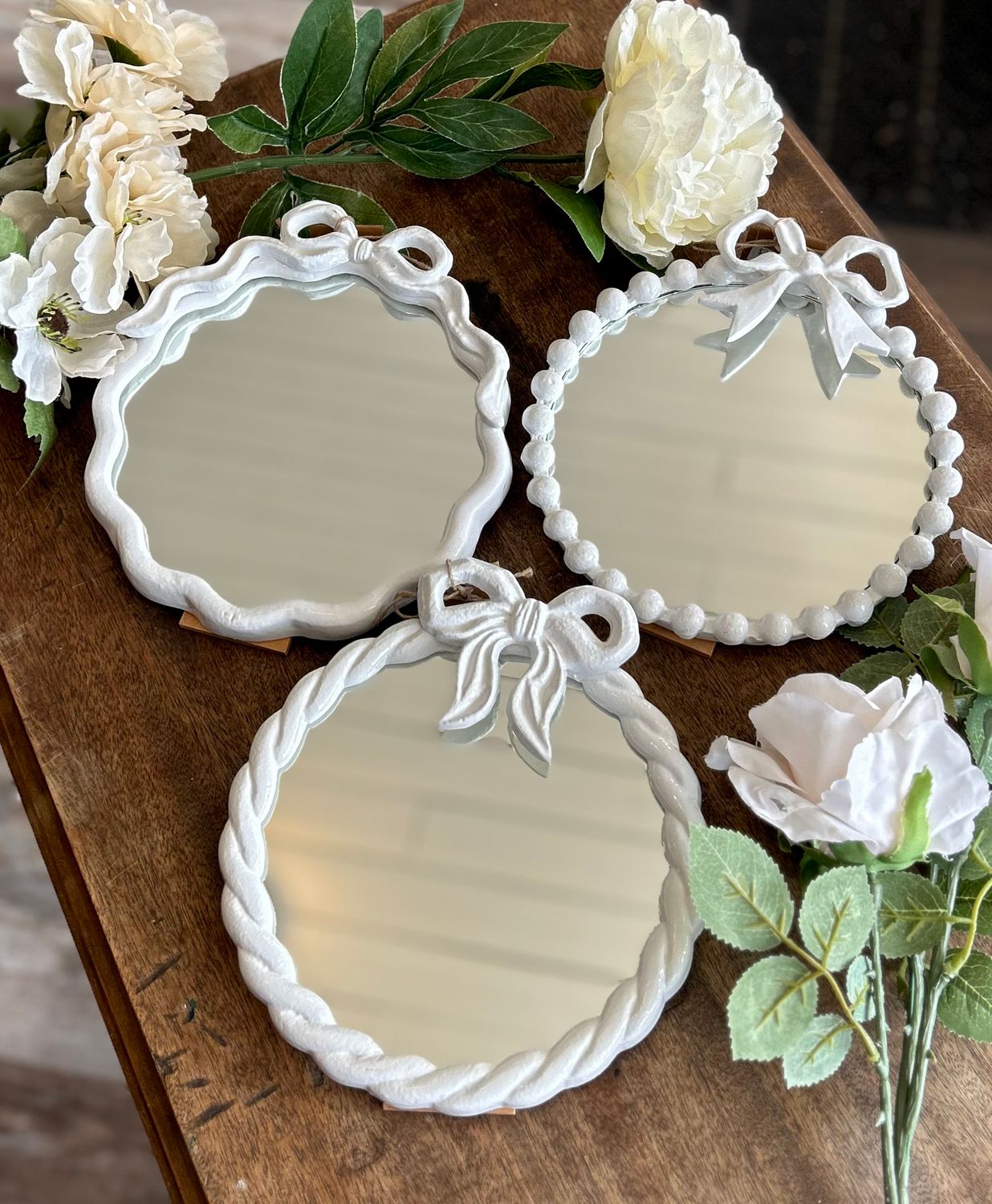 Mini Bow Mirrors