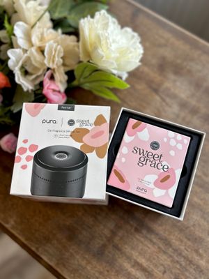 PURA + Bridgewater Car Diffuser Set Sweet Grace