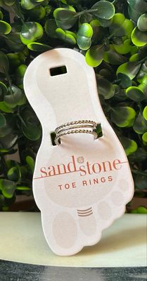 Sandstone Toe Rings