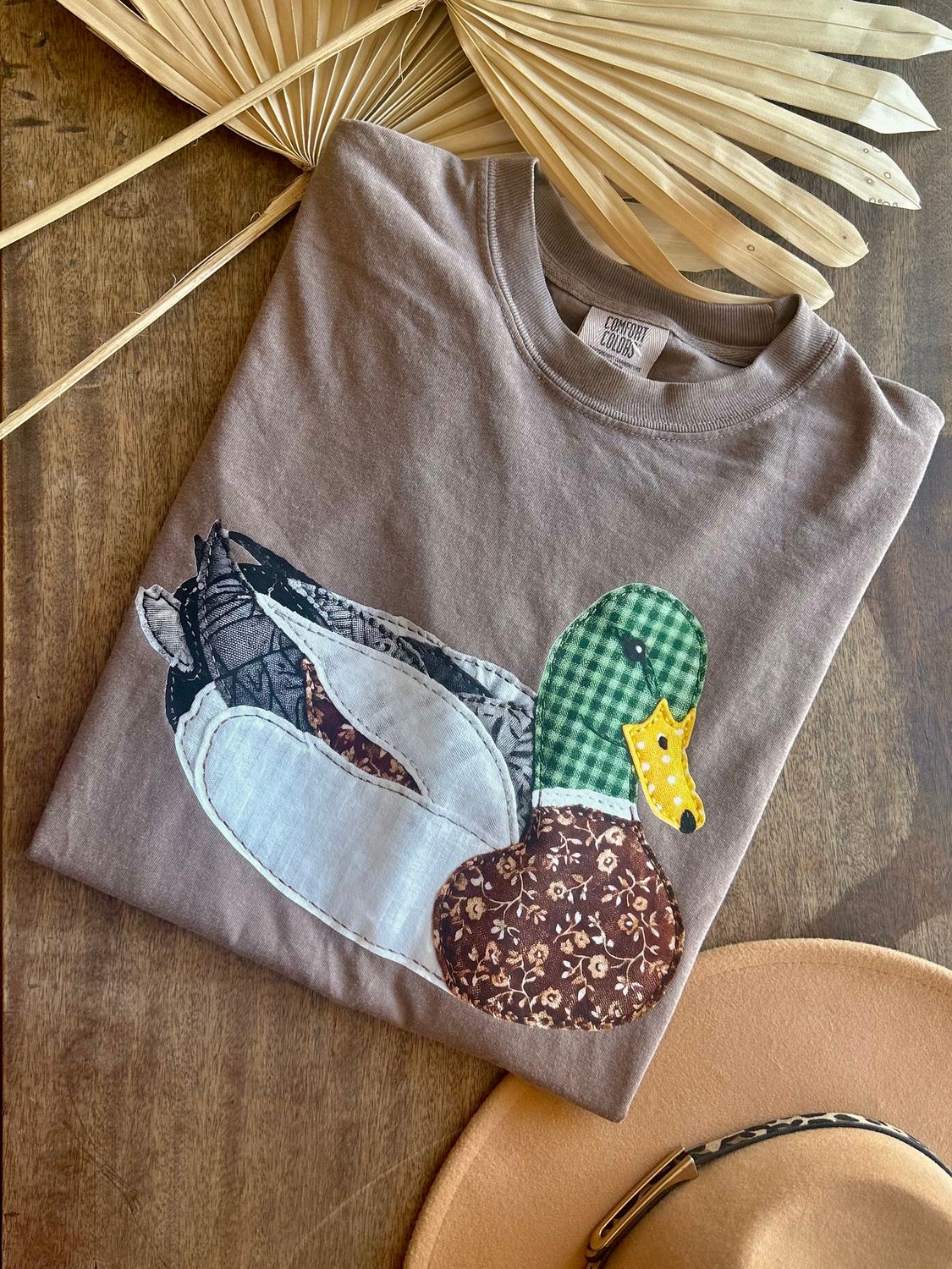 Patchwork Mallard Duck Tee