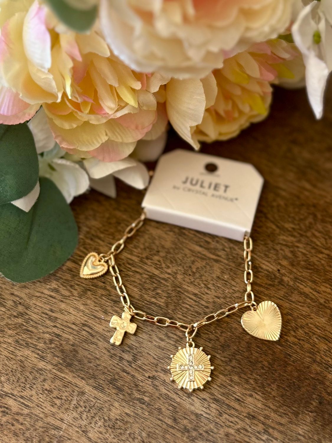 Gold Juliet Charm Bracelet Gold Juliet Charm Bracelet