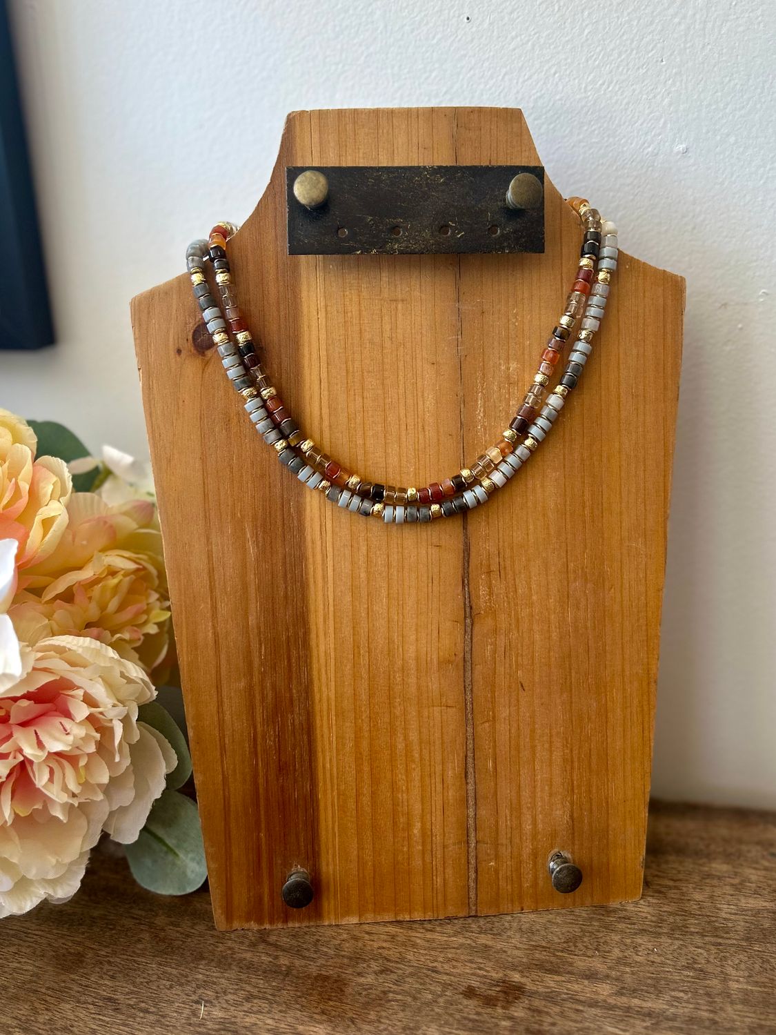 Glass Beaded Necklaces Glass Beaded Necklaces