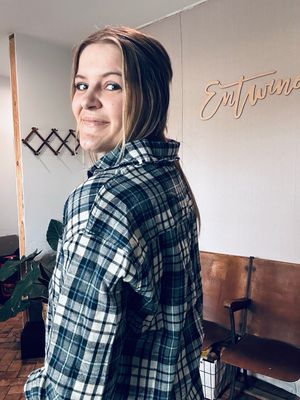 Multi Color Plaid Button Down