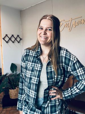 Multi Color Plaid Button Down