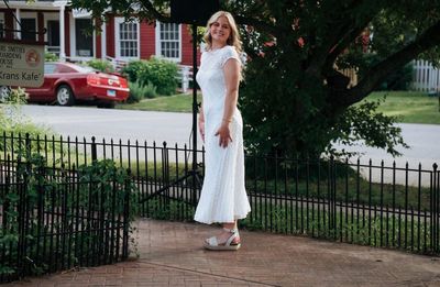 Cap Sleeve Lace Dress