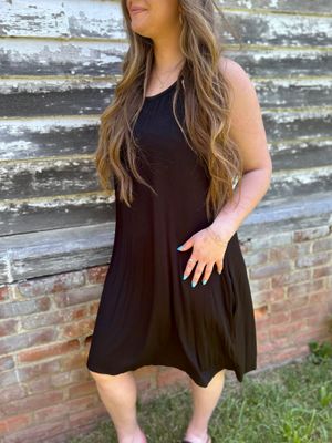 Curvy Halter Dress