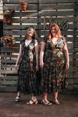Floral Print Maxi Dress