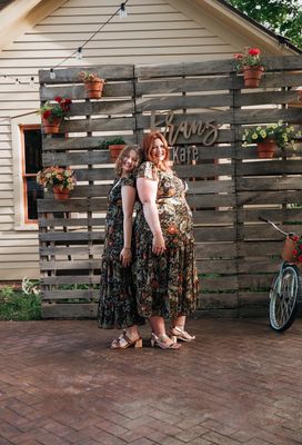 Floral Print Maxi Dress