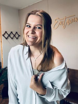 Striped Relaxed Button Down