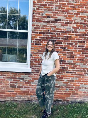 Camo Tie Waist Pants Camo Tie Waist Pants