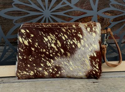 Stardust Pony Western Pouch with Foil Hairon