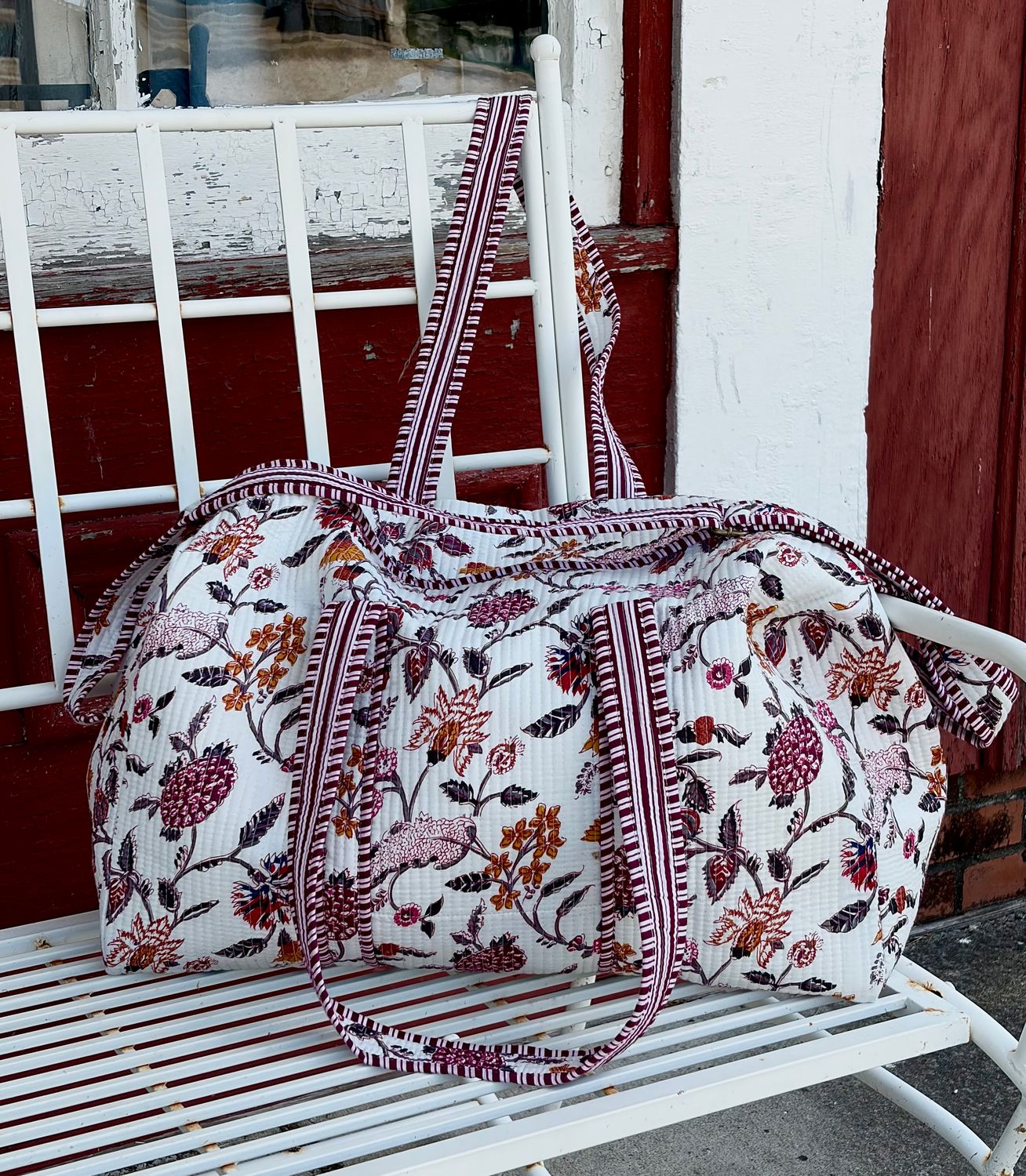 Quilted Duffle Bag