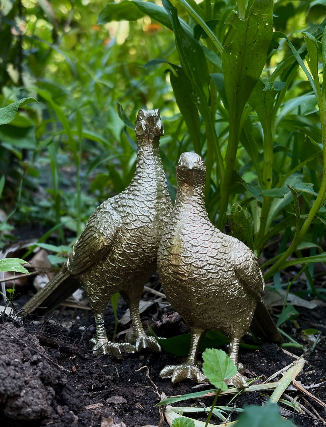 Antique Pheasant Resin