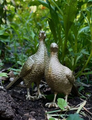Antique Pheasant Resin