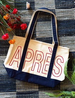 Apres Ski Canvas Tote