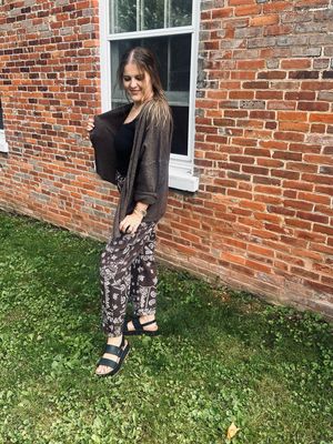 Paisley Print Barrel Jeans Paisley Print Barrel Jeans