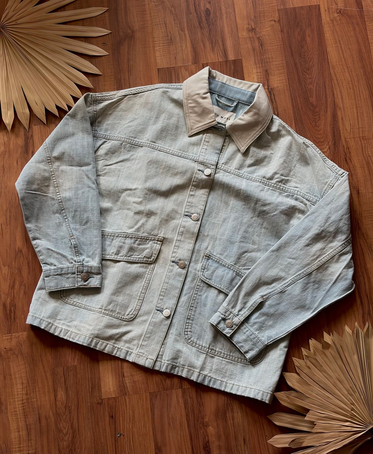 Light Washed Denim Barn Jacket Light Washed Denim Barn Jacket