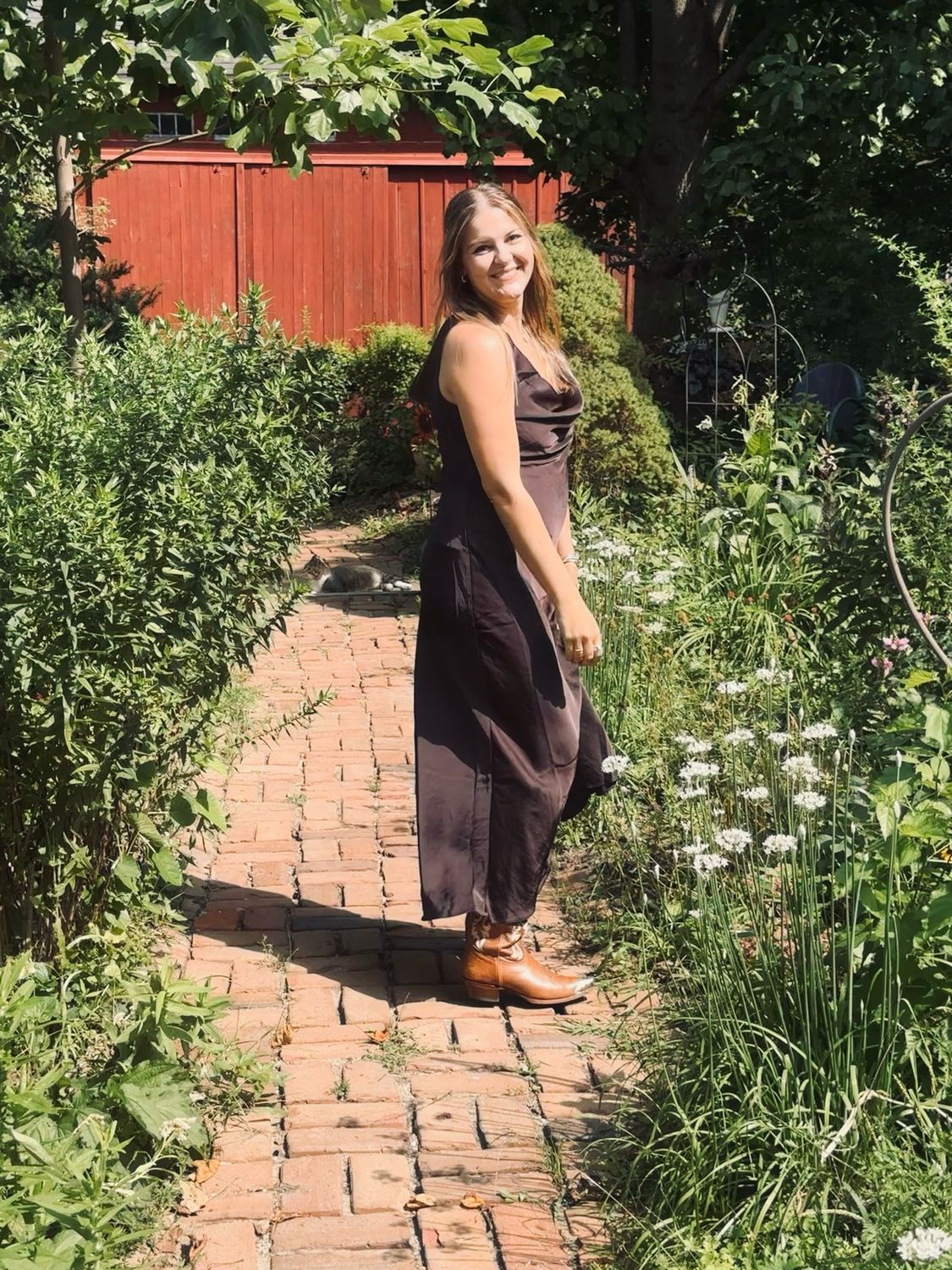 Cowl Neck Maxi Dress