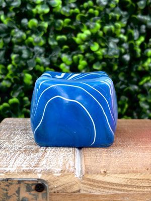 Marbled Squeeze Cube Squishy