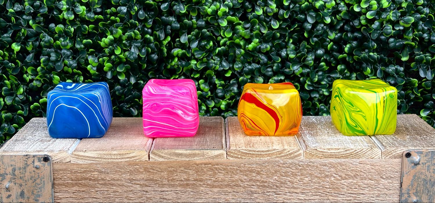 Marbled Squeeze Cube Marbled Squeeze Cube