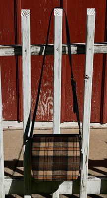 Plaid Crossbody Bag