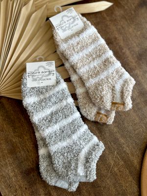 Crescent Sock Company Fuzzy Ankle Socks