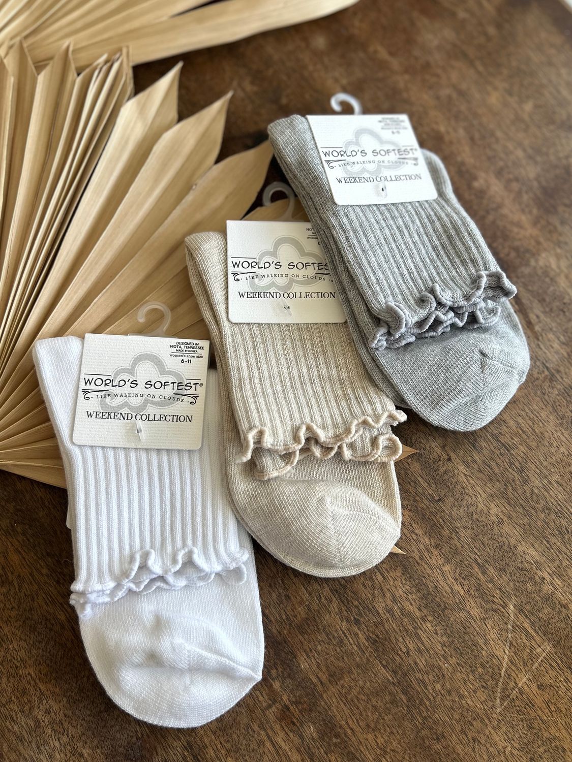 Crescent Sock Company Fringe Socks