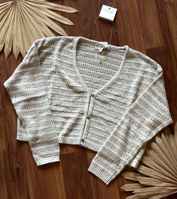 Crochet Knitted Cardigan