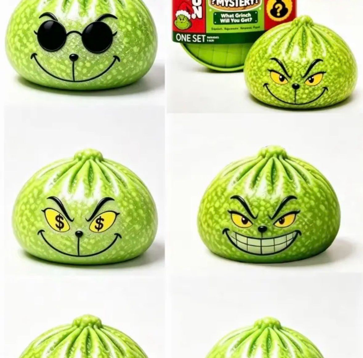 Grinch Mystery Squishie Grinch Mystery Squishie