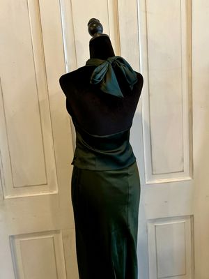 Satin Midi Skirt