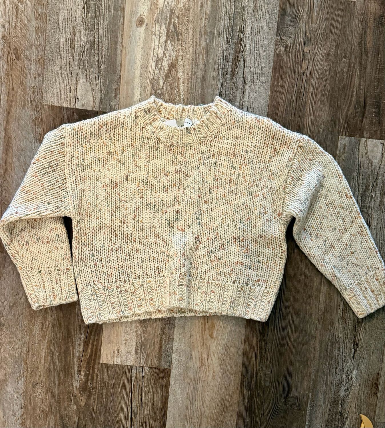 Acrylic Popcorn Sweater
