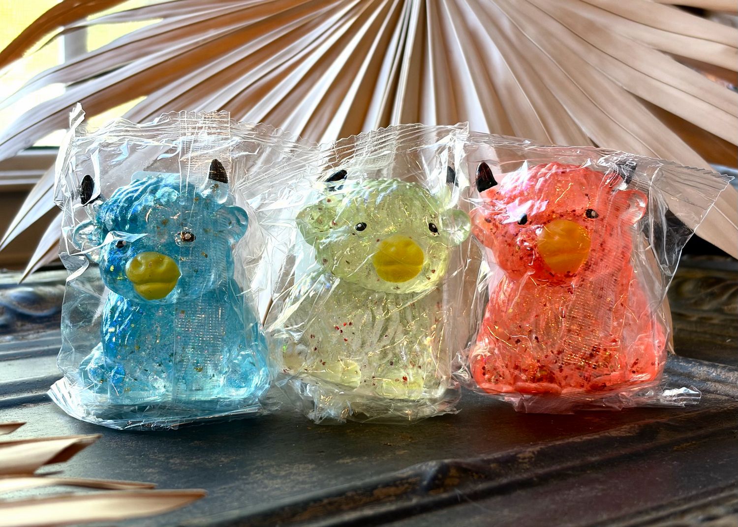 Glitter Highland Cow Squishy Glitter Highland Cow Squishy