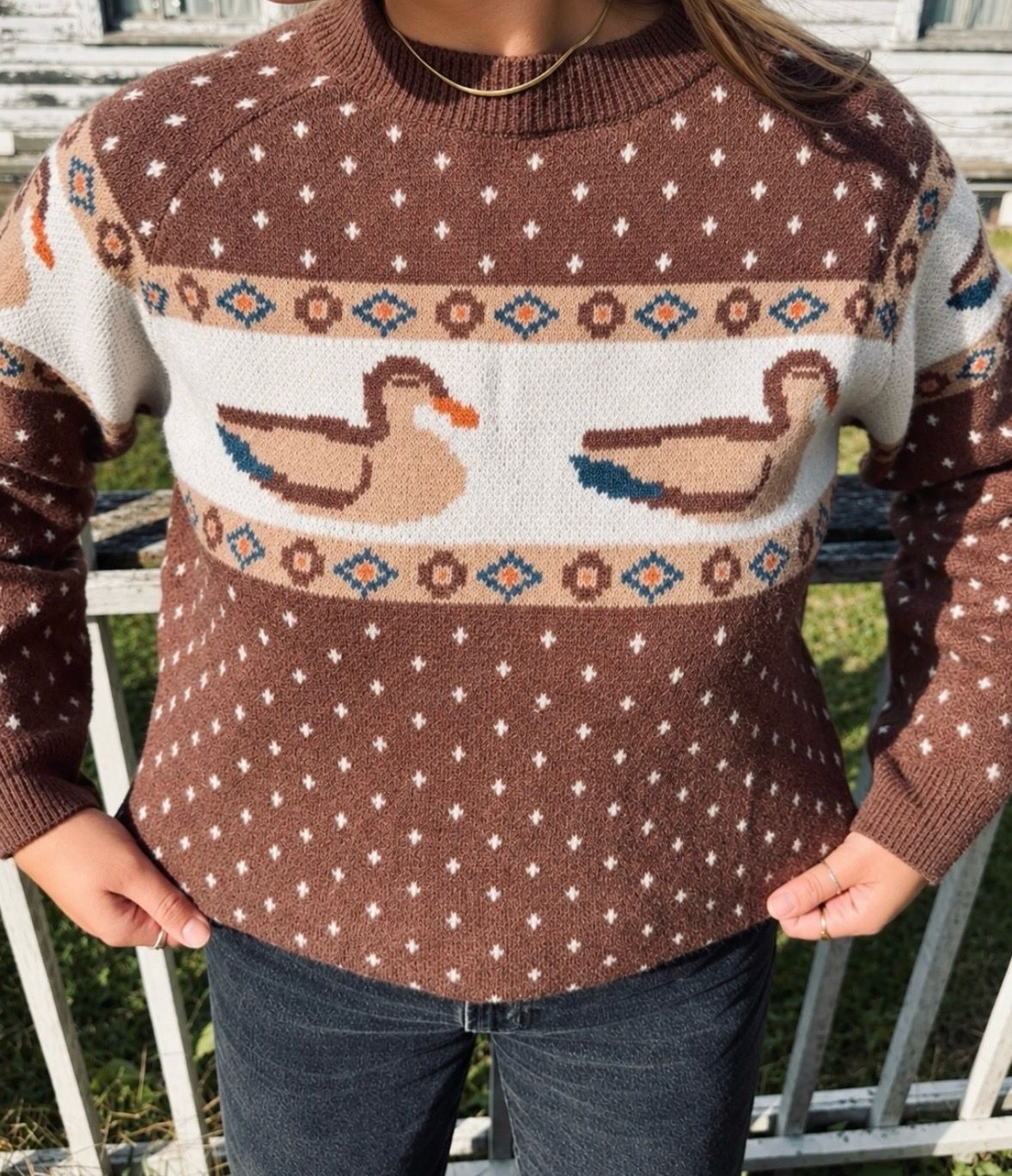 Mallard Fair Isle Sweater