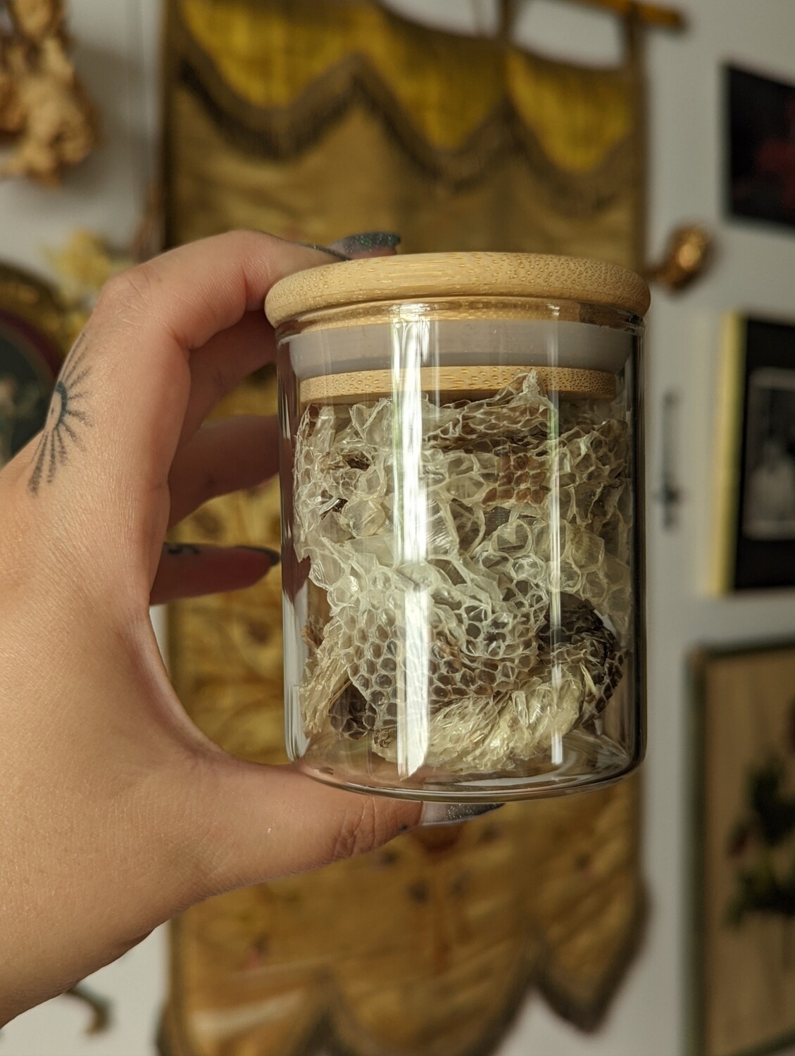 snake skin jar