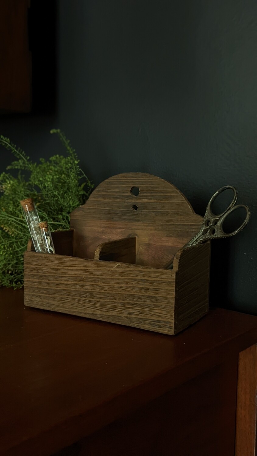 small wood box