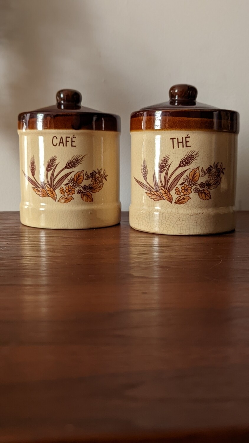 tea & coffee jars