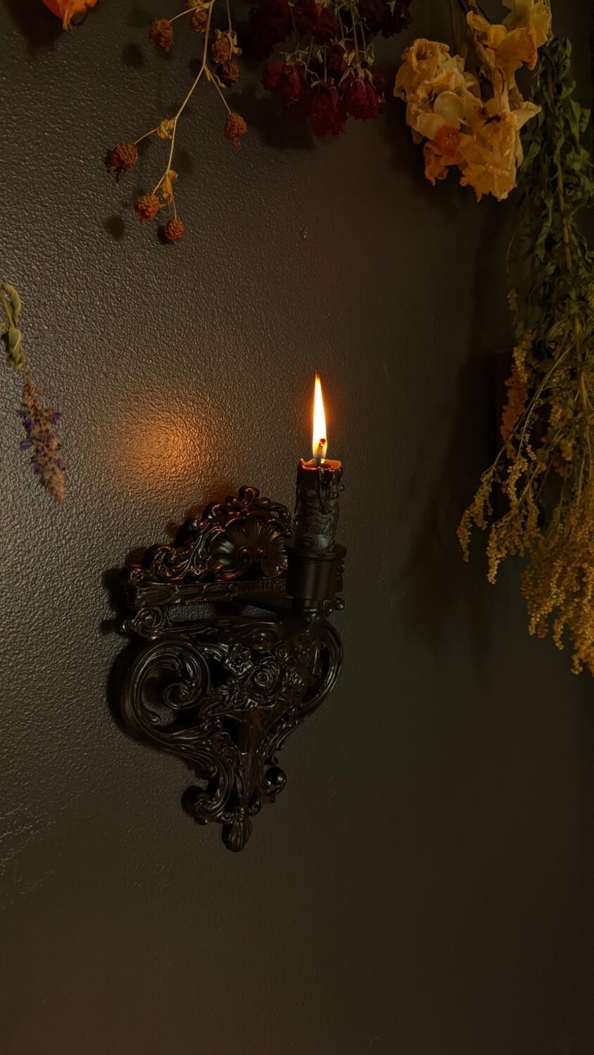 wall candle holder