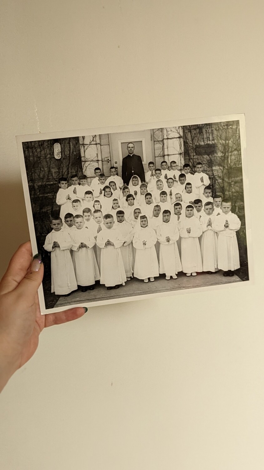 première communion real picture