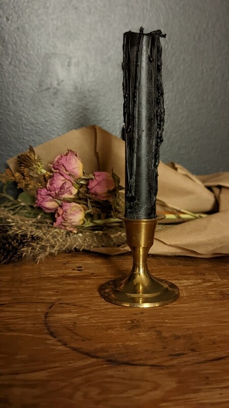 brass candle holder